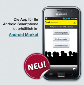 Link zu App für Android Smartphone (Android Market)