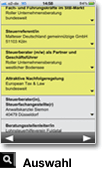 NWB Jobbörse App - Auswahl
